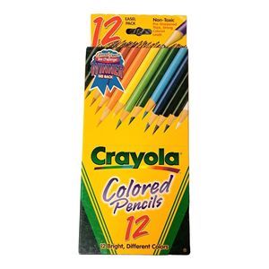 Vintage Crayola Colored Pencils 1998 Binney & Smith New Old Stock
